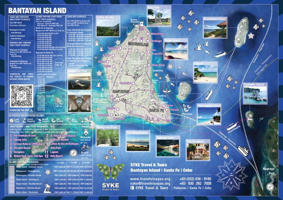Map Bantayan Island