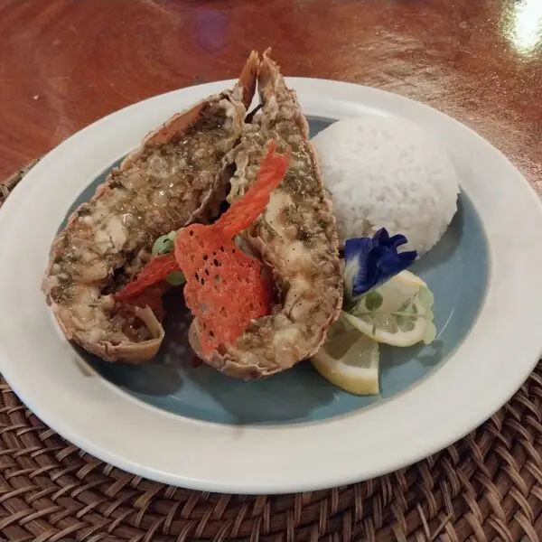 Lobster at SMAK's Restobar