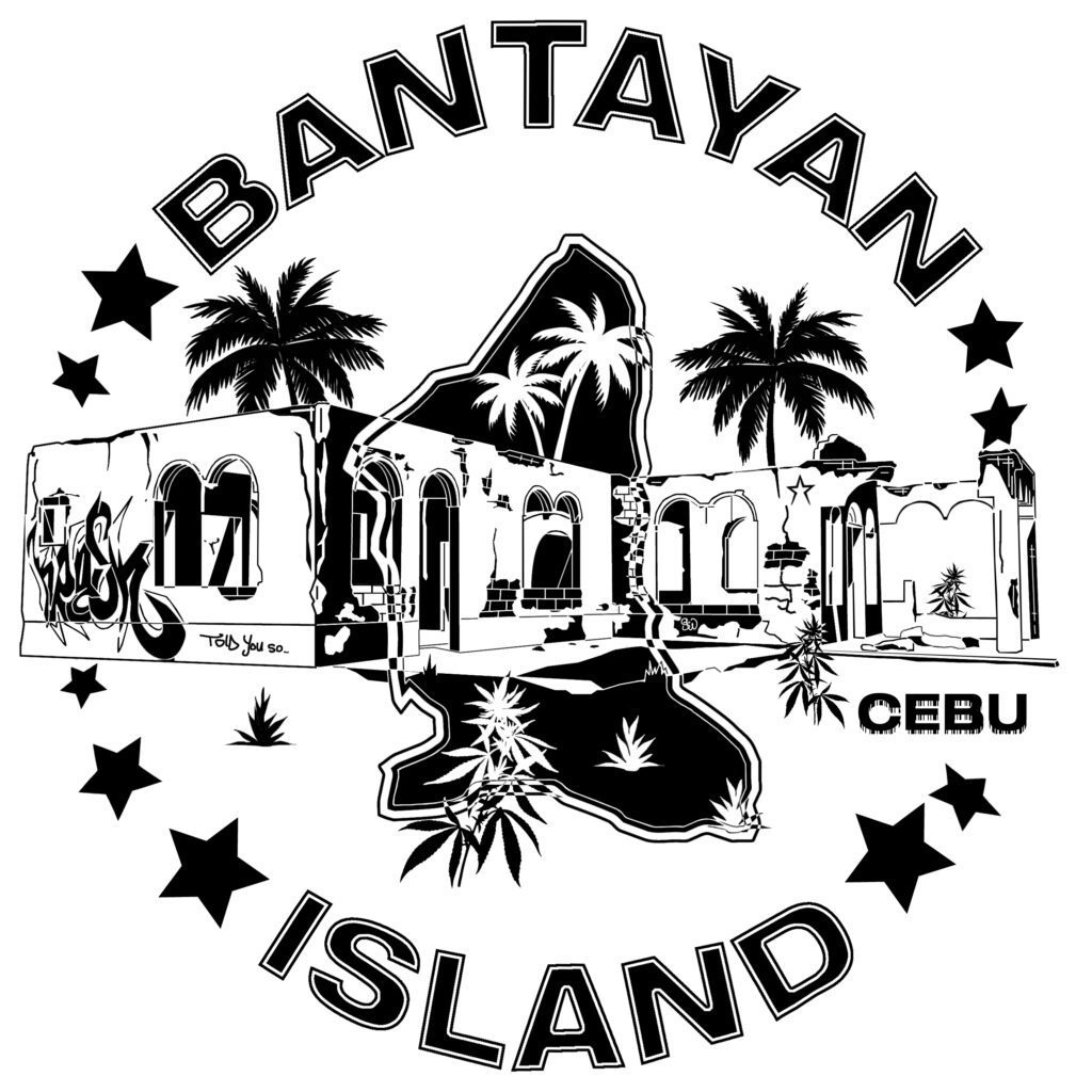 Bantayan Island Ruins T-Shirt INVERTED