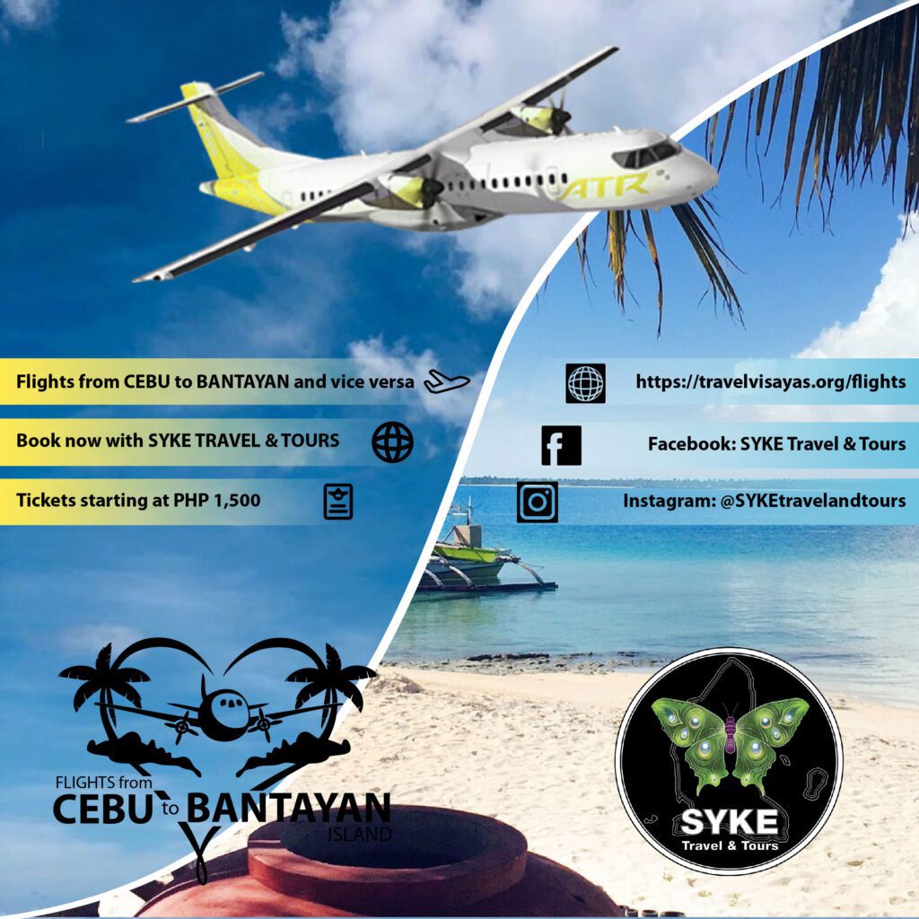 Flight Bantayan to Cebu and Cebu to Bantayan
