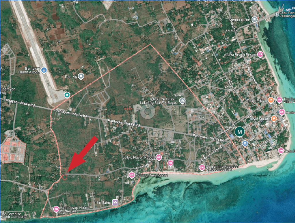 Lot for Sale in Pooc, Santa Fe, Bantayan Island